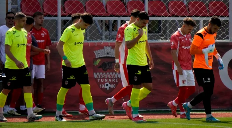 CS Tunari, încrezătoare după primul test al perioadei de pregătire. Nou-promovata a obținut un rezultat încurajator în amicalul cu Dinamo