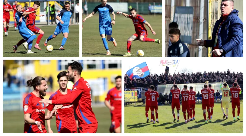 Steaua luptă până în ultima clipă pentru calificarea în play-off-ul Ligii 2. A trecut la limită de CS Afumați, iar Daniel Oprița știe să motiveze jucătorii: ”Ei decid ce se întâmplă”