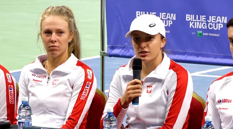 Iga Swiatek, uimită înaintea meciului cu România din Fed Cup! Ce a declarat liderul WTA: „Este altceva aici!