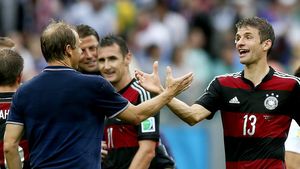 GALERIE FOTO | Made in Germany. Au mers împreună în optimi. Cele mai tari imagini ale meciului dintre SUA și Germania (0-1)