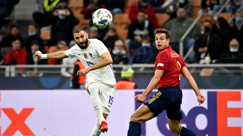 „Wow! Wow! Wow!” Karim Benzema, la înălțime! Francezul a înscris un gol fabulos în fața Spaniei, în Liga Națiunilor: „Operă de artă!” | VIDEO