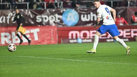Louis Munteanu îl face pe Gigi Becali să-l dorească și mai mult! Atacantul o îngenunchează pe Rapid cu două goluri de autor