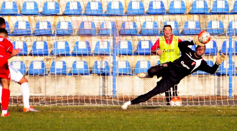 Staicu a ratat cu UTA primul penalty din carieră: 