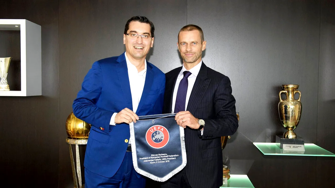 Răzvan Burleanu a primit o funcție la UEFA! Șeful FRF, numit președintele grupului de lucru cu Uniunea Europeană