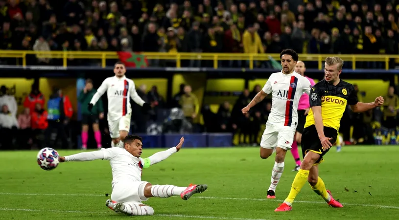 PSG - Dortmund 2-0. Francezii sunt în sferturile Ligii Campionilor. Neymar a deschis drumul spre calificare