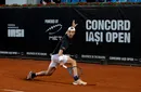 Ieșeanul Cezar Crețu, eliminat în primul tur la Concord Iași Open. Sebastian Gima a trecut de faza calificărilor și a avansat pe tabloul principal