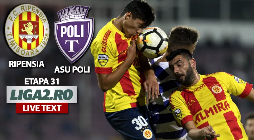 Echipa cu nevoie mai mare de puncte a câștigat!** ASU Poli se impune în derby-ul local cu Ripensia cu un gol marcat în prelungiri, din penalty