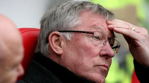 Emoții pentru șefii lui United!** Alex Ferguson a fost internat în spital, după o sângerare nazală abundentă: „Acum, se simte bine”