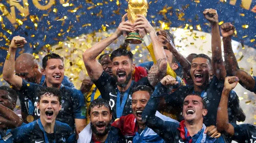 Franța, noul lider în clasamentul mondial FIFA. România a mai urcat două locuri