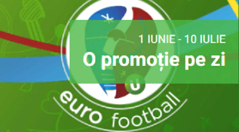 (P) Descopera promotia zilei la Unibet, in cadrul Euro Countdown - Calendarul surprizelor