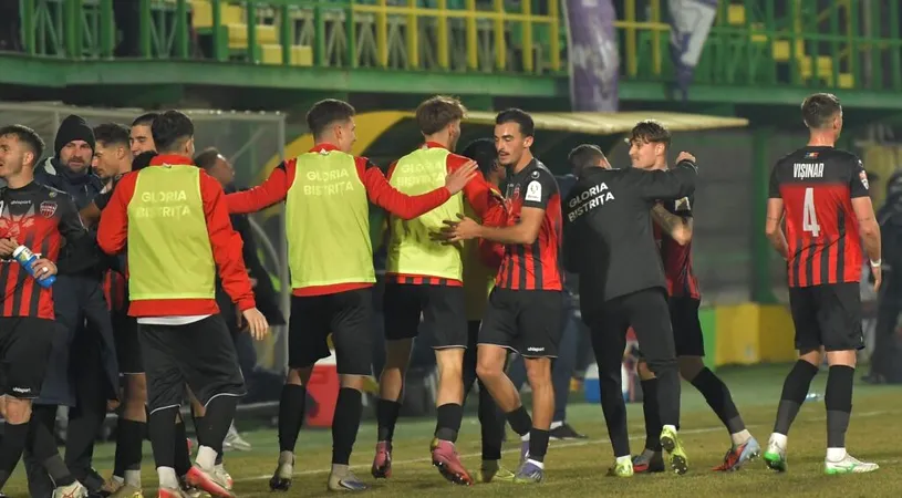 CS Gloria Bistrița e ca și salvată de la retrogradare, dar Nicolae Grigore are obiectiv continuarea șirului de rezultate pozitive: ”Vreau să batem și Slatina”