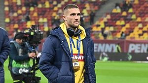 FRF a făcut anunțul oficial despre situația lui Daniel Bîrligea, lăsat în afara lotului de Mircea Lucescu: „Asta a arătat controlul medical”