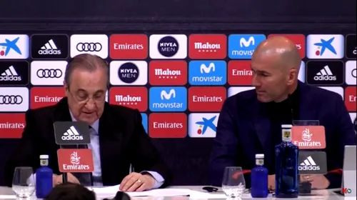 Zidane a demisionat de la Real Madrid: „Am decis să nu mai continui! E nevoie de o schimbare”. Reacția lui Perez și posibilii înlocuitori. VIDEO | Conferința în care „Zizou” și-a anunțat  plecarea. Francezul a fost aplaudat de jurnaliști