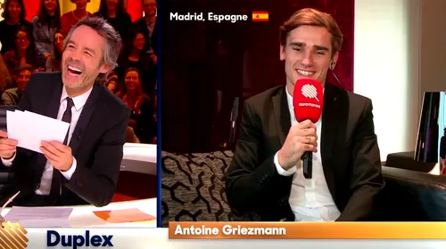 „Pe cine nu vrei să mai vezi în 2017?” Antoine Griezmann a stârnit hohote de râs în direct cu răspunsul său, după un an APROAPE perfect