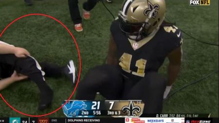 Fotbalistul i-a rupt piciorul arbitrului. Reacția lui imediat după ce l-a nenorocit a idignat milioane de fani