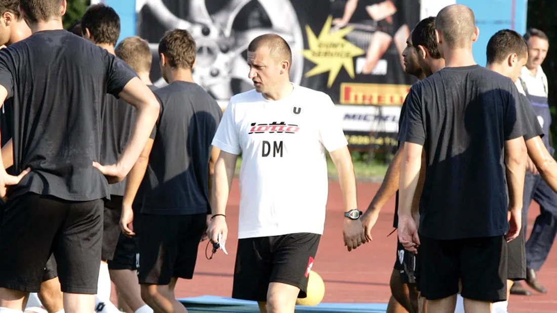 Dorinel Munteanu își amendează jucătorii