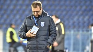 Mangia, discurs calm după primul meci în care echipa sa nu reușește să marcheze: "Doar rezultatul nu mi-a plăcut"