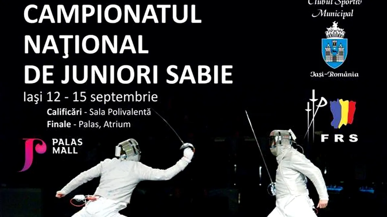 Iașiul găzduiește Campionatul Național de sabie juniori
