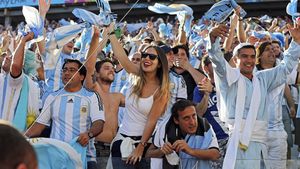 Capitala Braziliei se îmbracă în alb-albastru. Aproape 30.000 de argentinieni vor fi prezenți la meciul din "sferturi", cu Belgia