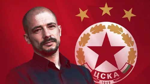 Nu a fost să fie pentru Eugen Trică! CSKA Sofia și-a anunțat oficial noul antrenor, înaintea returului cu Sepsi din Conference League