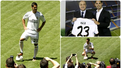 Isco, prezentat la Real: 