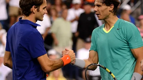 O nouă finală de vis pentru iubitorii tenisului! Federer și Nadal se luptă pentru trofeu la Miami