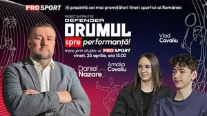 Ediție specială „Drumul spre performanță”, vineri 25 aprilie de la ora 15.00, cu Amalia și Vlad Covaliu, cei doi copii minune din scrima românească