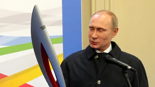 Vladimir Putin va da startul ștafetei torței olimpice, în Rusia