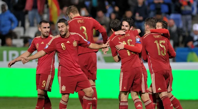 VIDEO | Spania dă semne de revenire. Două goluri splendide și ibericii se află la conducerea partidei cu Belarus