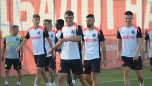 „Bă, un an de zile stă!”. Fotbalistul FCSB trăiește o adevărată dramă din cauza preparatorului fizic de la națională