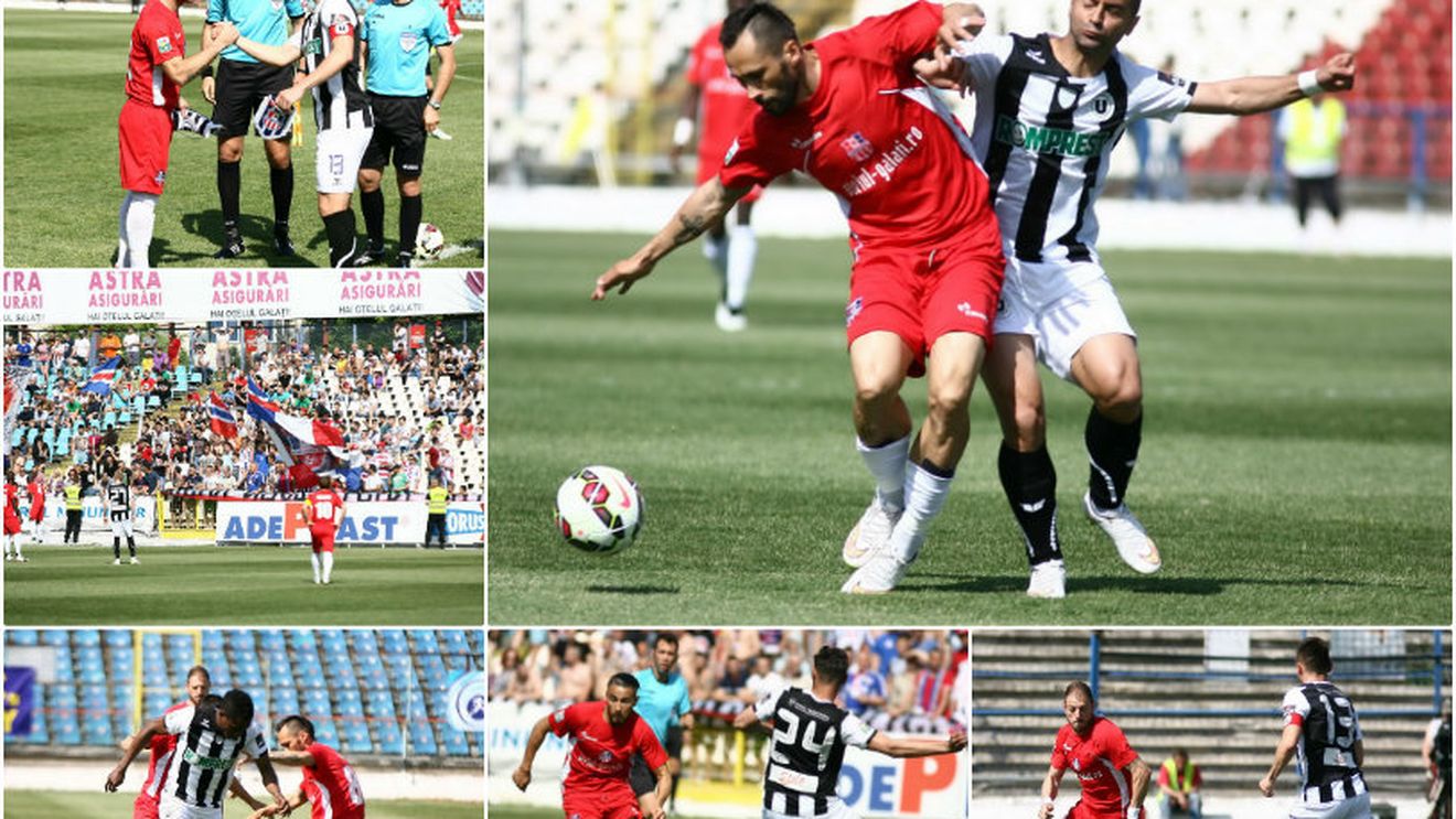 U Cluj a retrogradat matematic! Oțelul - "U" Cluj 2-1. Ardelenii au deschis scorul, dar au terminat meciul în genunchi