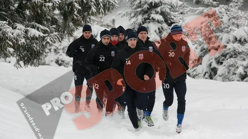 SUPER GALERIE FOTO** Comando Steaua! Jucătorii, supuși la teste HORROR de Ilie Stan! UITE ce chin au îndurat