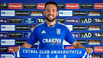 Ce transfer a făcut FC U Craiova! A semnat jucătorul despre care Mititelu spunea că „este de genul lui Budescu”