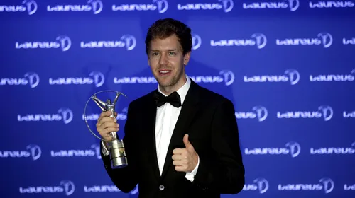 Sebastian Vettel și Missy Franklin, câștigătorii premiilor Laureus