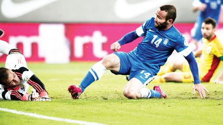 INTERVIU - Salpingidis ne-a lăsat acasă, dar crede că ne va vedea în Franța: "Sunteți buni, o să mergeți la Euro!"