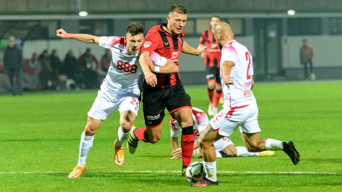 Soarta a ținut cu FK Miercurea Ciuc în partida cu Dinamo. Francisc Dican, reacție la cald după jocul cu ”câinii”: ”Se poate spune că am avut puțin noroc”