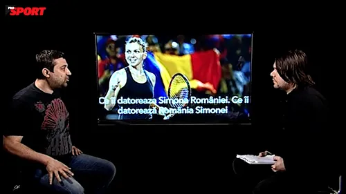 VIDEO | Pro și contra deciziei Simonei Halep de a nu juca pentru România. Nenciu și Udrea au dezbătut controversele iscate de hotărârea nr.3 WTA și declarațiile lui Ilie Năstase