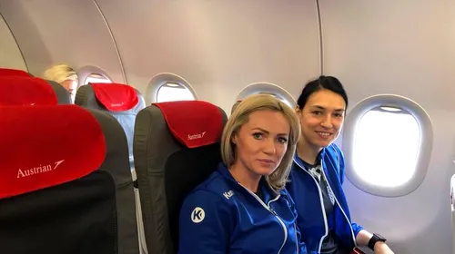 CSM București a plecat în Ungaria pentru meciul cu Gyor din Liga Campionilor! Imagini din avion cu „tigroaicele”