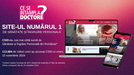 CSID.ro, cea mai citită sursă de Sănătate și Îngrijire personală din România!