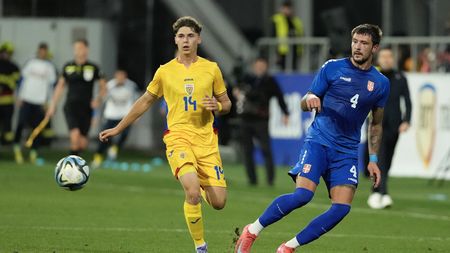 România U21 - Serbia U21 0-1, într-un meci amical jucat la Arad. Primul eșec în cele 4 meciuri directe