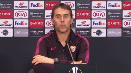 Julen Lopetegui și-a făcut temele înaintea meciului cu CFR Cluj: „Știu ce echipă are Dan Petrescu” + Ce spune despre terenul din Gruia