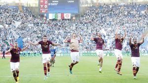 Roma, de neoprit! Elevii lui Rudi Garcia au câștigat derby-ul cu Lazio, scor 2-0
