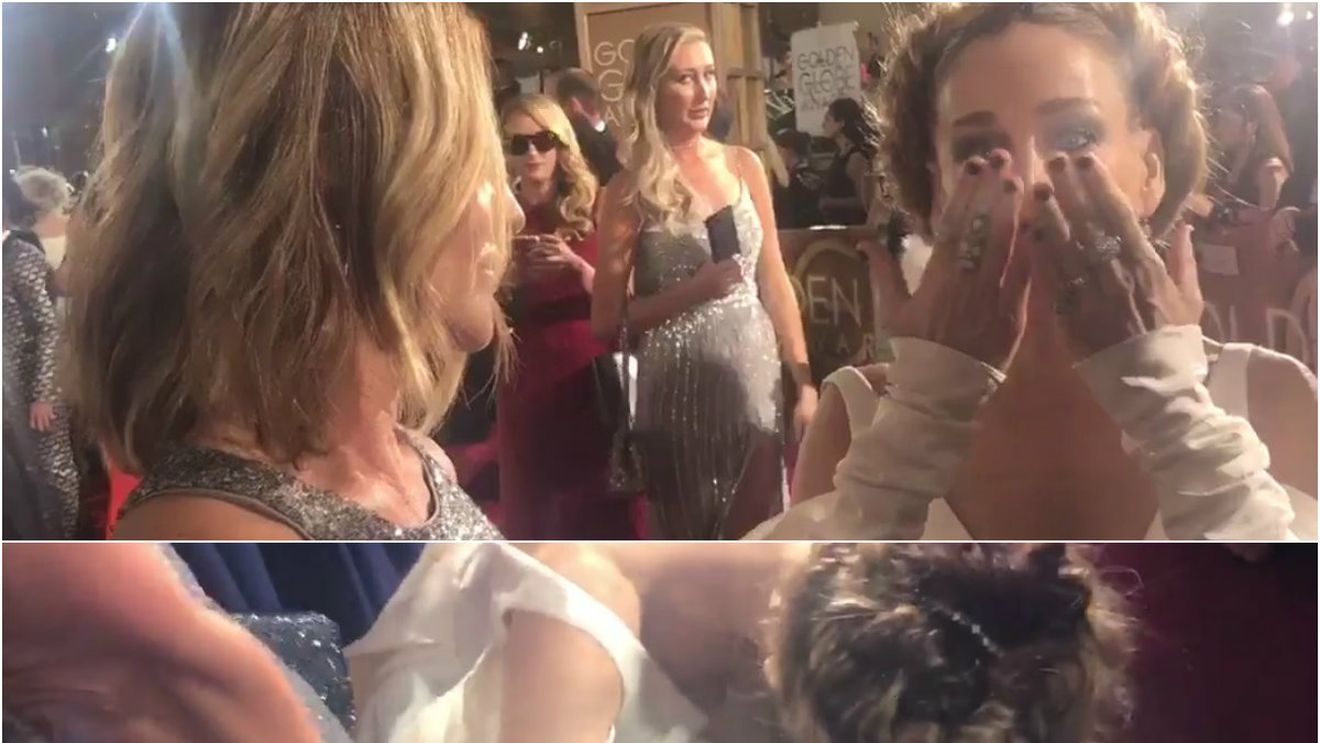 "O noapte de pomină!" VIDEO | Momentul incredibil în care Sarah Jessica Parker a îngenuncheat în fața Nadiei Comăneci. Cuvintele măgulitoare ale actriței