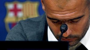 Meciul cu Malaga, penultimul pentru Pep pe banca Barcelonei