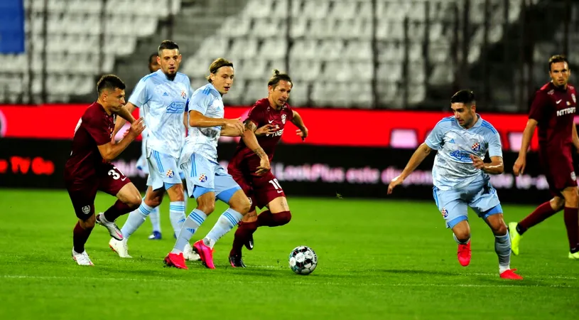 CFR Cluj - Dinamo Zagreb 2-2, în turul 2 preliminar al Ligii Campionilor. Ardelenii sunt eliminați dramatic, după loviturile de departajare! Boli a ratat penalty-ul decisiv | VIDEO