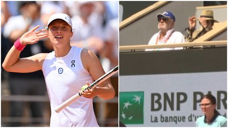 Ion Țiriac, lăsat perplex de Iga Swiatek la meciul cu Coco Gauff de la Roland Garros! Cum a fost surprins magnatul român în loja pentru care plătește o avere | FOTO