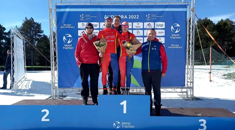 România are 3 medaliați la Mondialul de Winter Triathlon! Rezultate excepționale pentru români la o disciplină care poate ajunge la Jocurile Olimpice