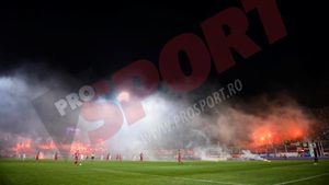 "M-a deranjat circul de la meci! O să ne gândim la varianta ca stadionul să fie închis"** Dragomir îl felicită pe arbitru, dar are și un avertisment: