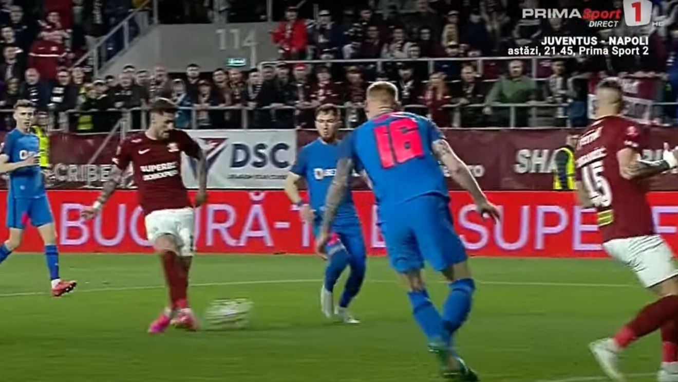 Deian Sorescu, adio FCSB după eroarea de la golul Rapidului? Faza care ar putea semna sentința fundașului dreapta: ce au spus comentatorii meciului în direct! | VIDEO