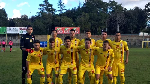 România U-18 a remizat cu Italia, într-o partidă amicală. Tricolorii puteau câștiga meciul în ultimele momente